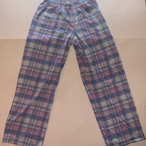 Laura Scott Plaid Pajama Pants